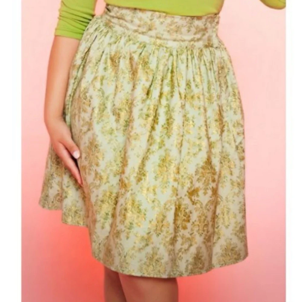 NWOT Pinup Couture x Heart of Haute Best Frocks Forever Cinderella PUG Skirt 1X - Picture 14 of 15